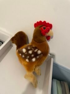 Peluche poule